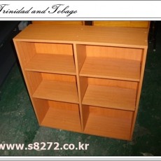 책장 체리3단